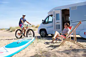 Top Camping Kalajoki Camping Hiekkasärkät - Standplatz im Sand