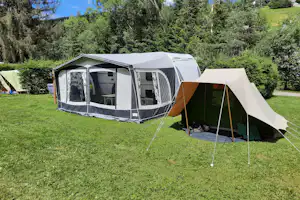 Camping Hirschegg - Zelte auf Standplatz