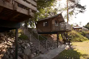 Camping Hitjesvijver - Mobilheime auf dem Campingplatz
