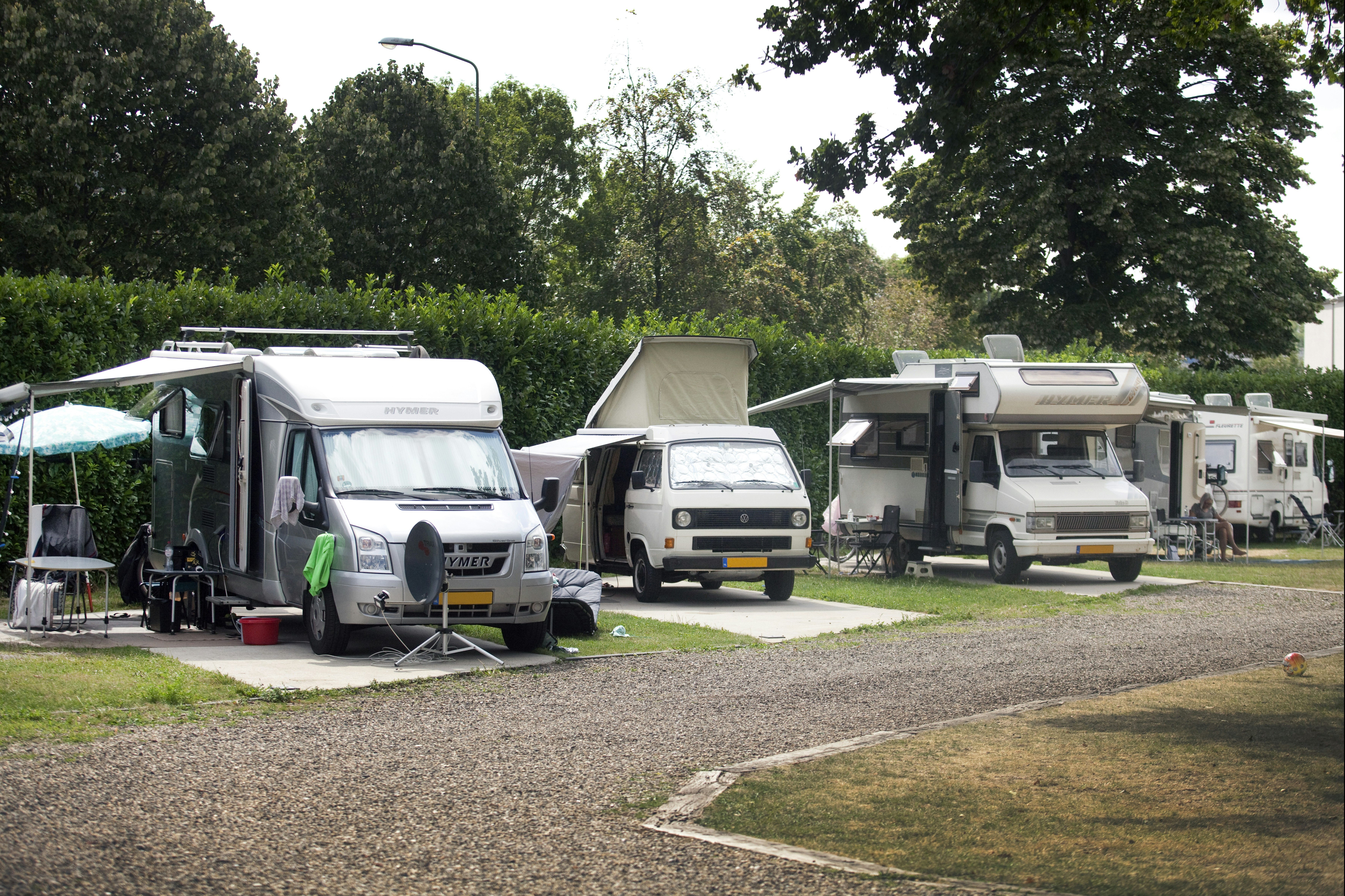 Camping Hitjesvijver - Standplätze auf dem Campingplatz