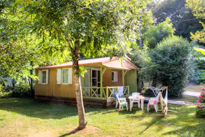 Domaine naturiste de l'Eglantière Camping Hélio Nature L' Eglantière - Mobilheime mit Terrasse