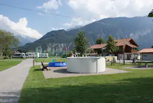 Camping Hobby (3) - Pool und Kinderplanschbecken beim Spielplatz auf dem Campingplatz