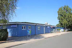 Camping Hohe Leuchte - Restaurant im Hauptgebäude vom Campingplatz
