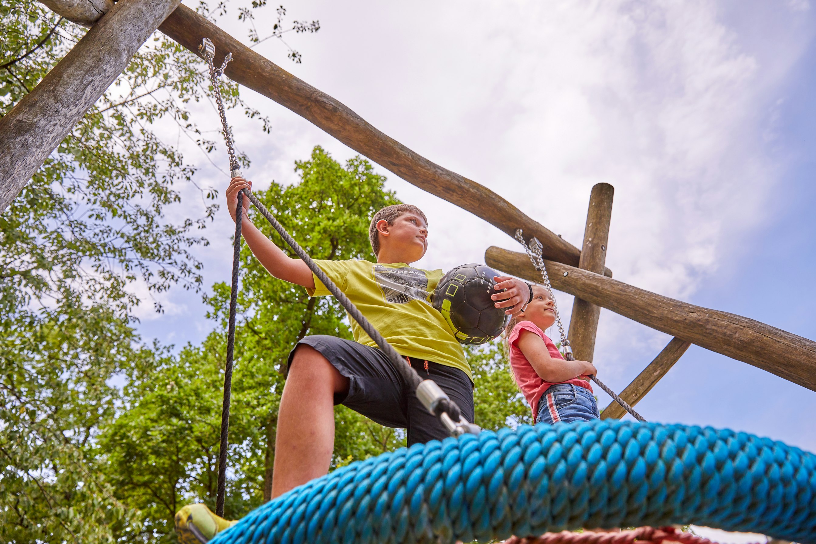 Camping Holmernhof - Kinderspielplatz auf dem Campingplatz