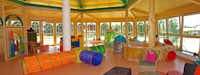 Camping Hopfensee - Zwergerl-Pavillon: Spielhaus für Kleinkinder auf dem Campingplatz