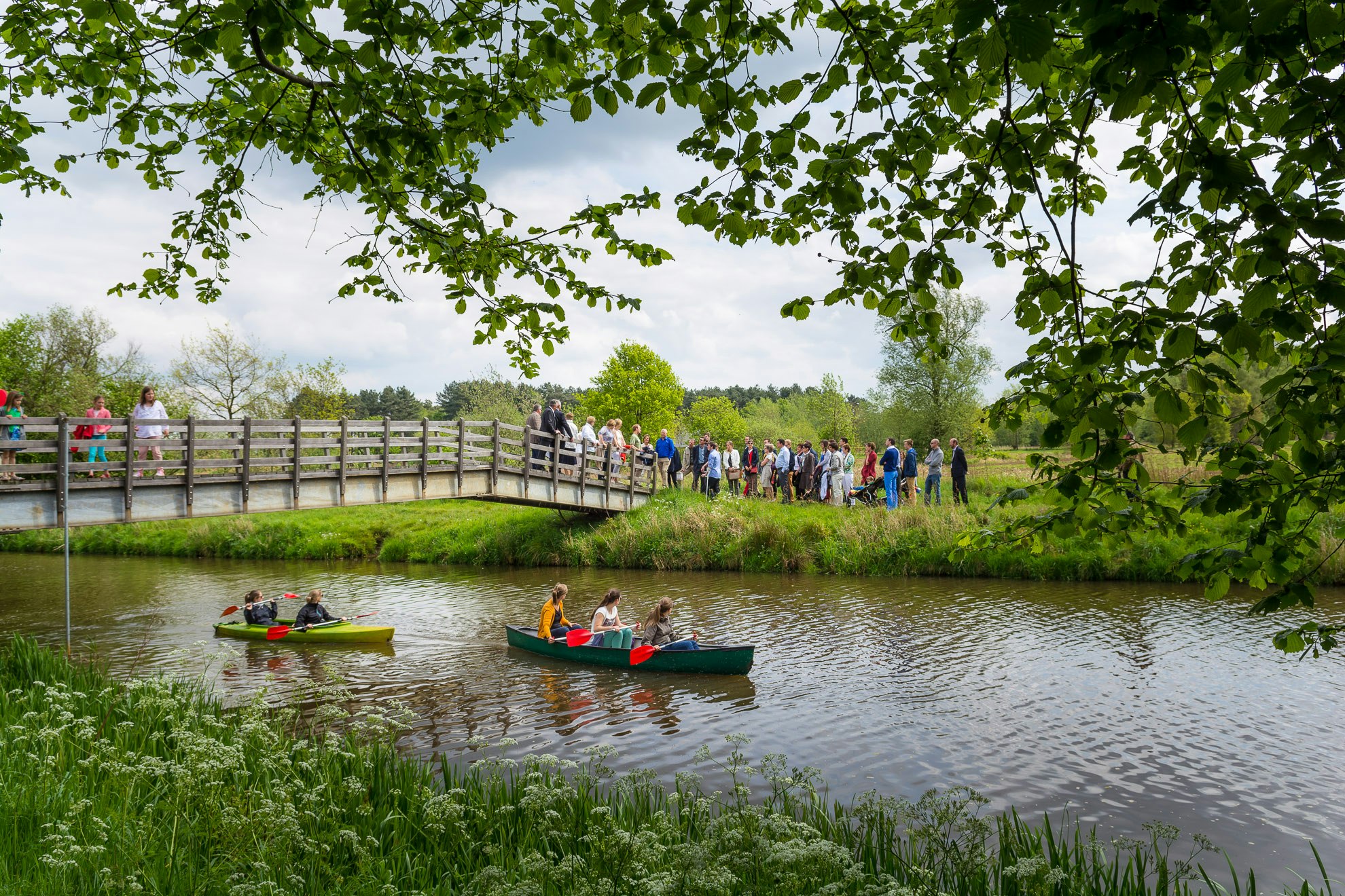 Camping Houtum - Kanufahrten auf dem Fluss als Freizeitaktivität
