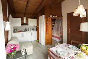 Camping Ideal Molino - Innenansicht von Mobilheim auf dem Campingplatz