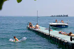 Camping Ideal Molino - Steg am Campingplatz