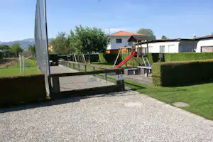 Camping Idyll - Spielplatz auf dem Campingplatz