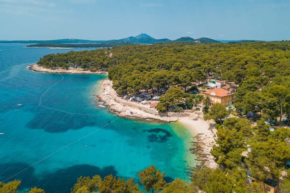 Wunderschne 5 Sterne Camping Kroatien Direkt Am Meer Bild