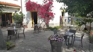 Camping Il Persiano - Bar Terrasse auf dem Campingplatz