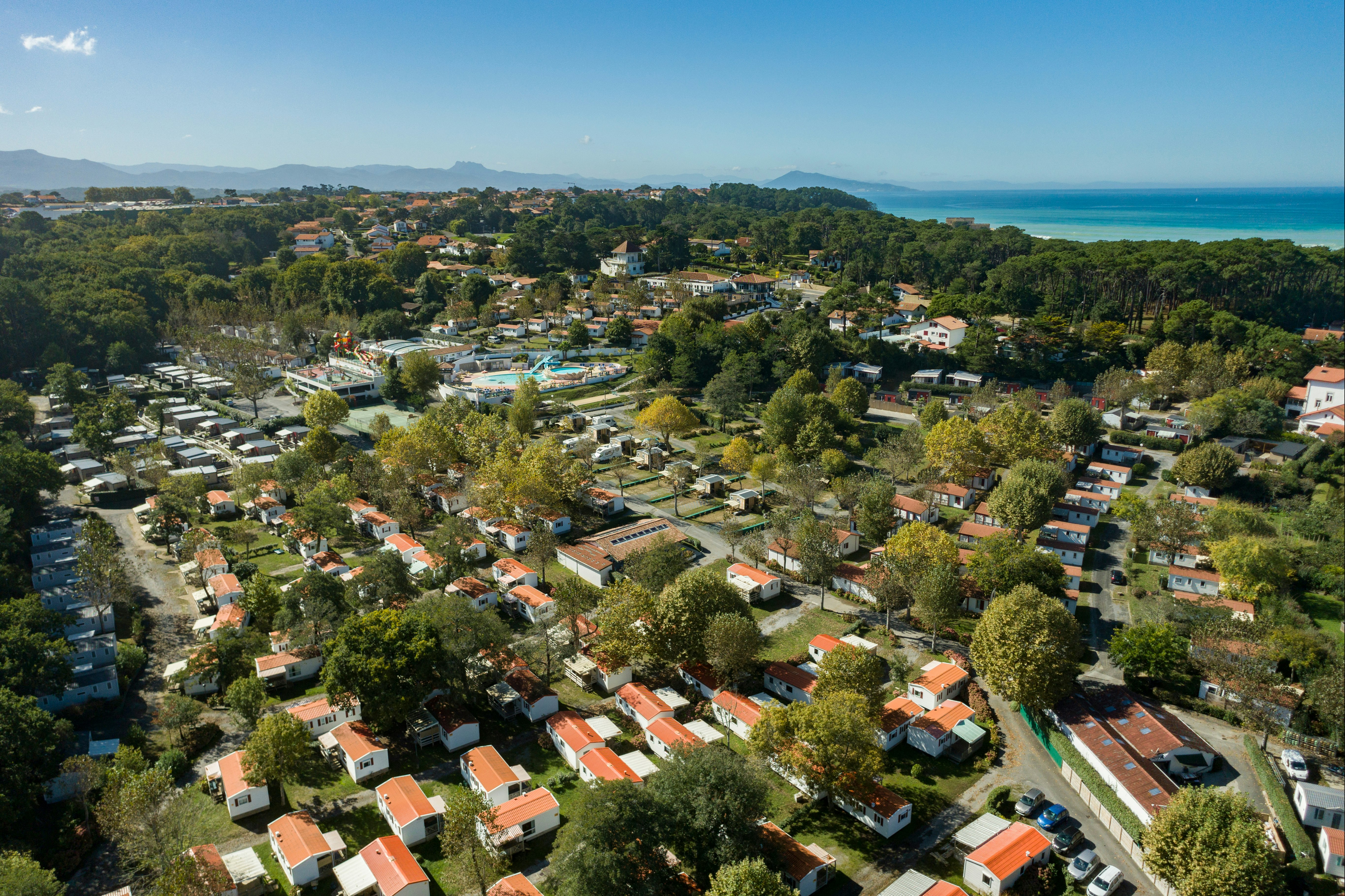 Yelloh! Village Ilbarritz  - Luftaufnahme des Campingplatzes