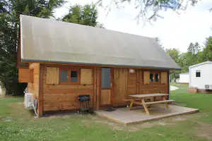 Camping Ile de Boulancourt - Mobilheim vom Campingplatz im Grünen