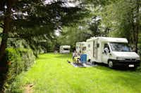 Camping Ile de Faigneul - Wohnmobil- und  Wohnwagenstellplätze im Grünen