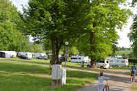 Camping Im Eichenwald - Wohnmobil- und  Wohnwagenstellplätze auf der Wiese