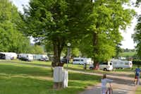 Camping Im Eichenwald - Wohnmobil- und  Wohnwagenstellplätze auf der Wiese