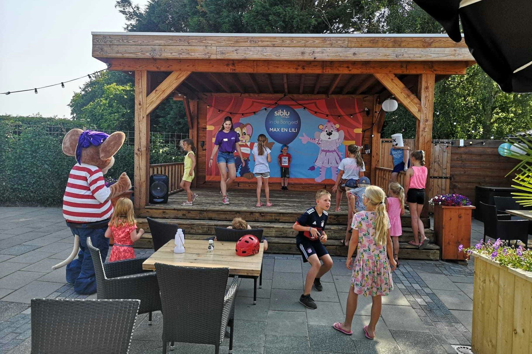 Siblu Camping in de Bongerd - Kinderanimation auf dem Campingplatz