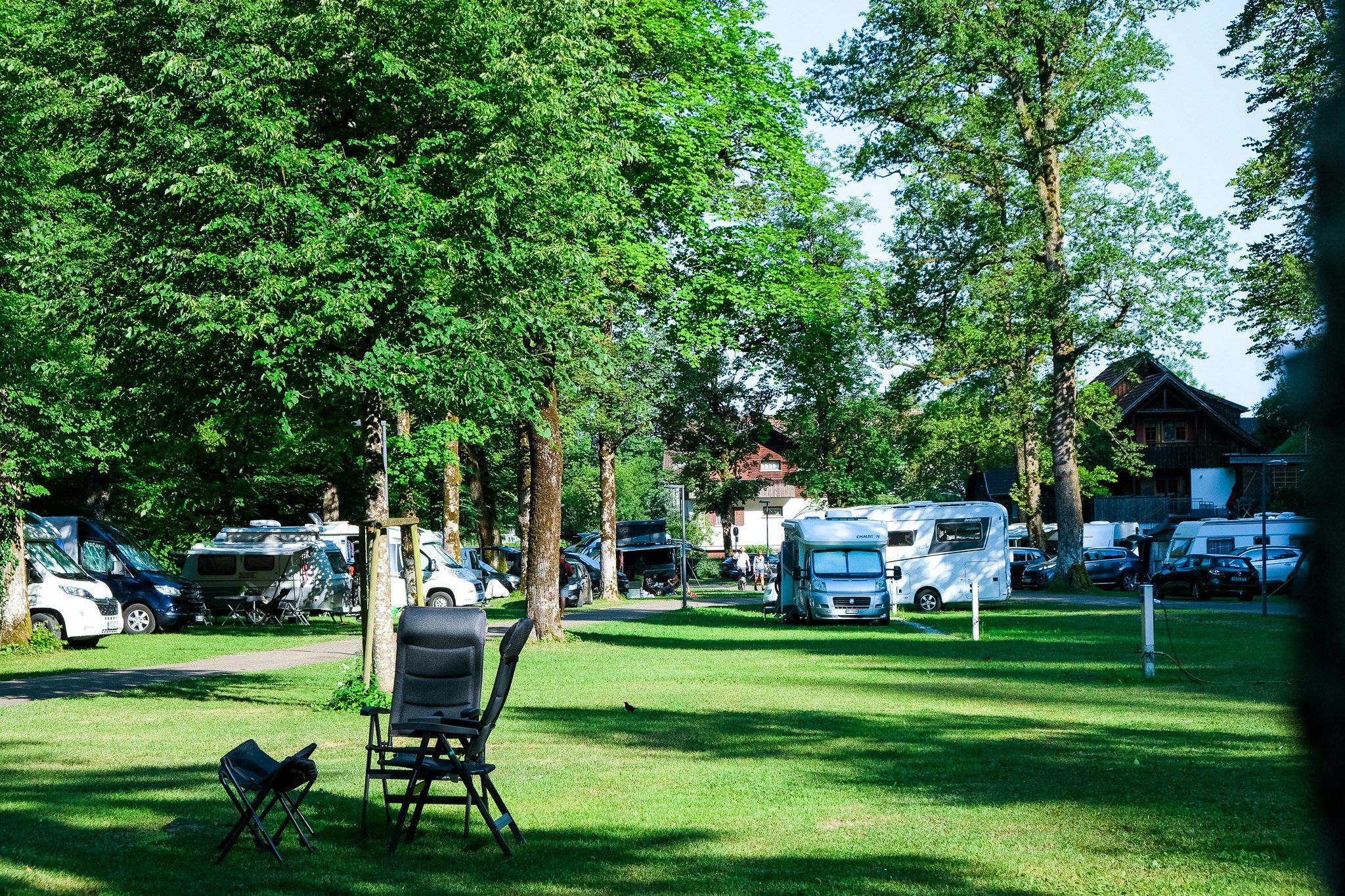 Camping Dornbirn - Standplätze auf dem Campingplatz