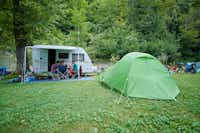Camping Dornbirn - Standplätze auf dem Campingplatz