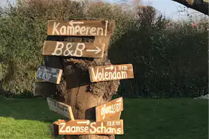 Camping In Het Fruit - Wegweiser auf dem Campingplatz