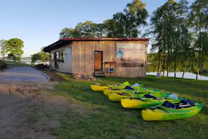 Camping Inter Nos - Kanuverleih auf dem Campingplatz