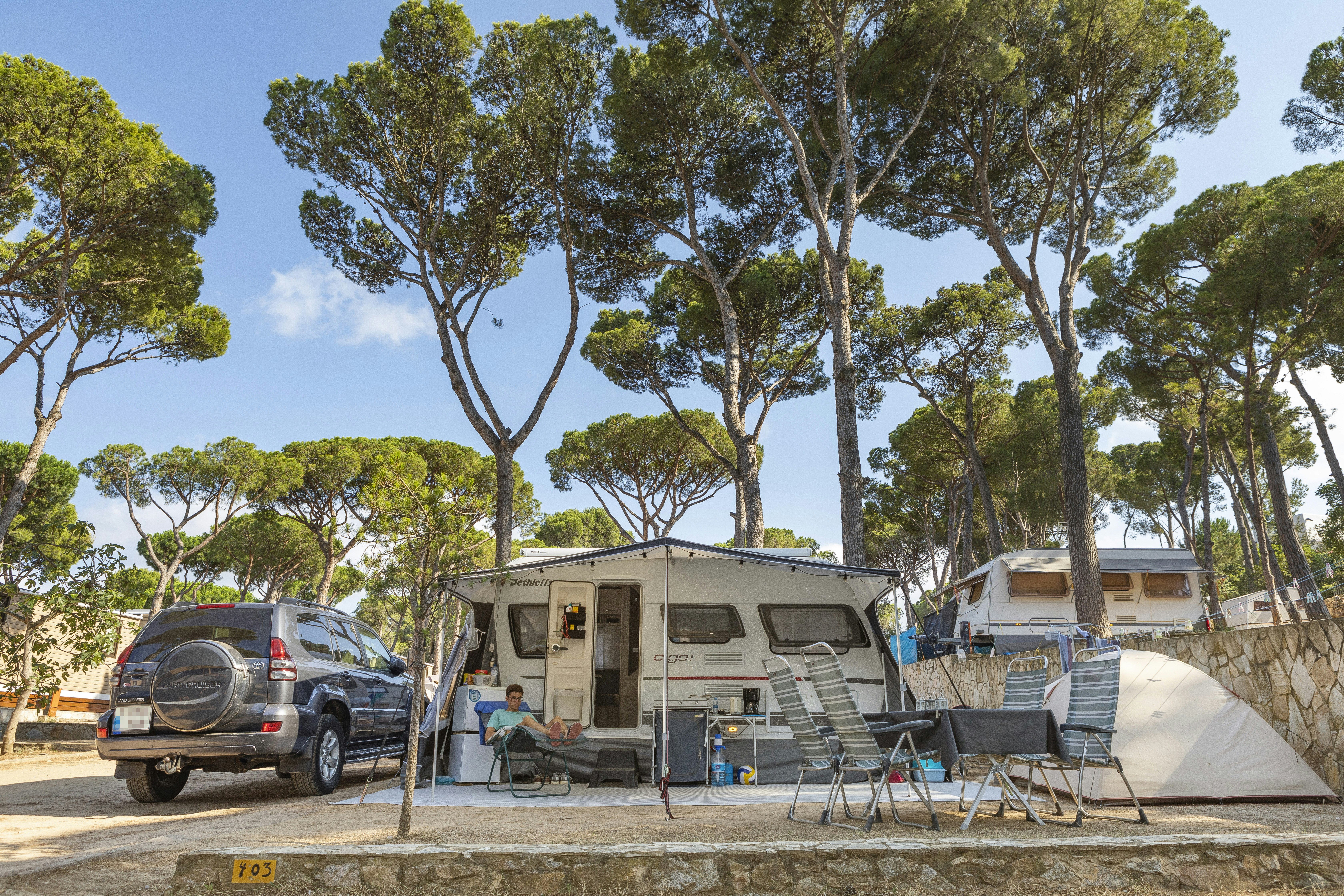 Camping Interpals  Camping Inter Pals - Stellplätze auf dem Campingplatz