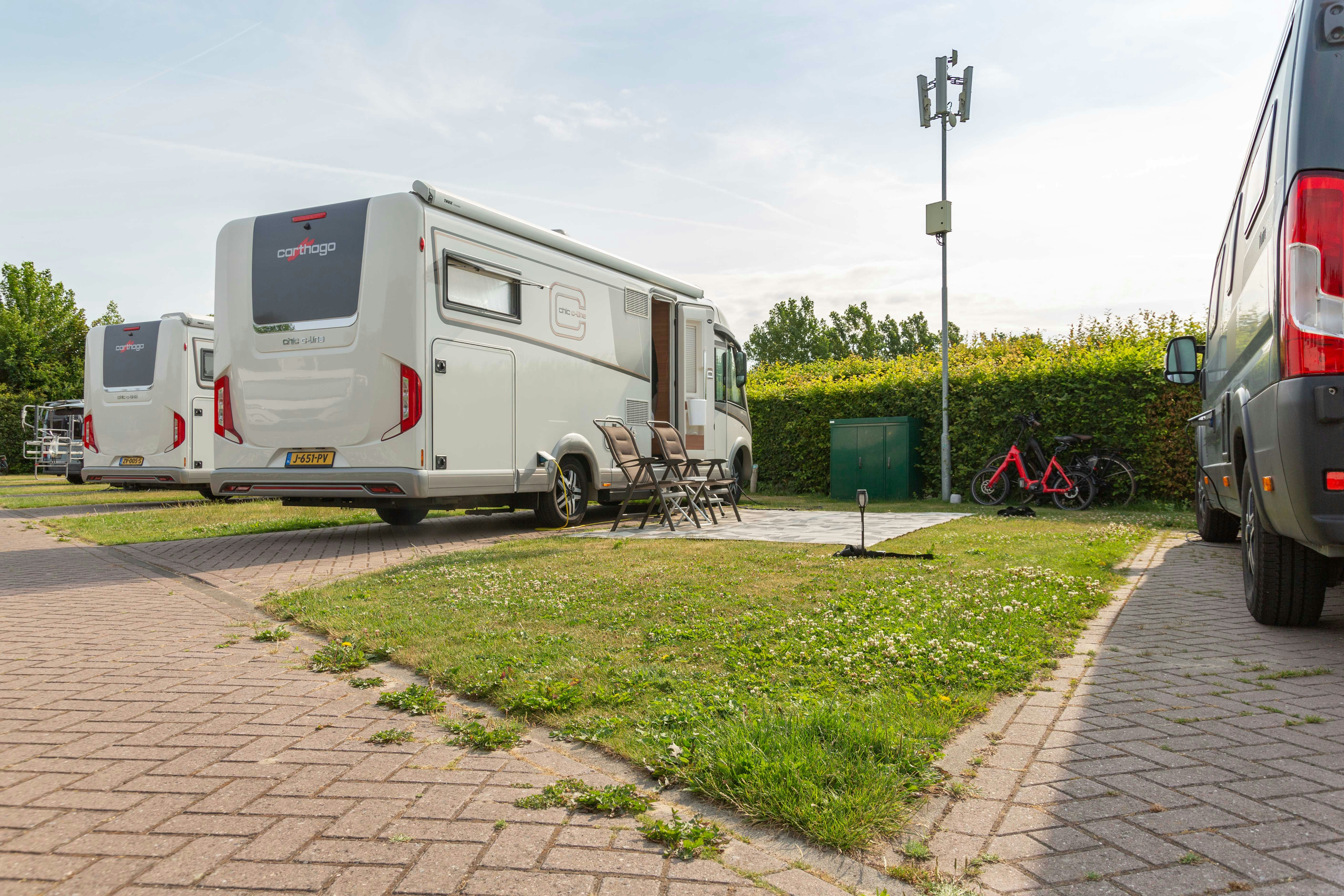Camping International - Standplätze auf dem Campingplatz