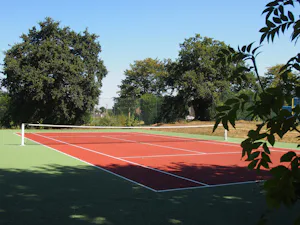 Flower Camping de la Hallerais Camping International de la Hallerais - Sportplatz auf dem Campingplatz