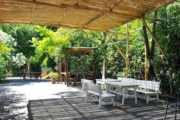 Camping International Nube d'Argento -  Schattenplatz auf dem Campingplatz 