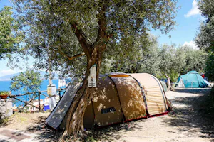 Camping International Nube d'Argento - Stellplätze mit Blick auf den Mittelmeer