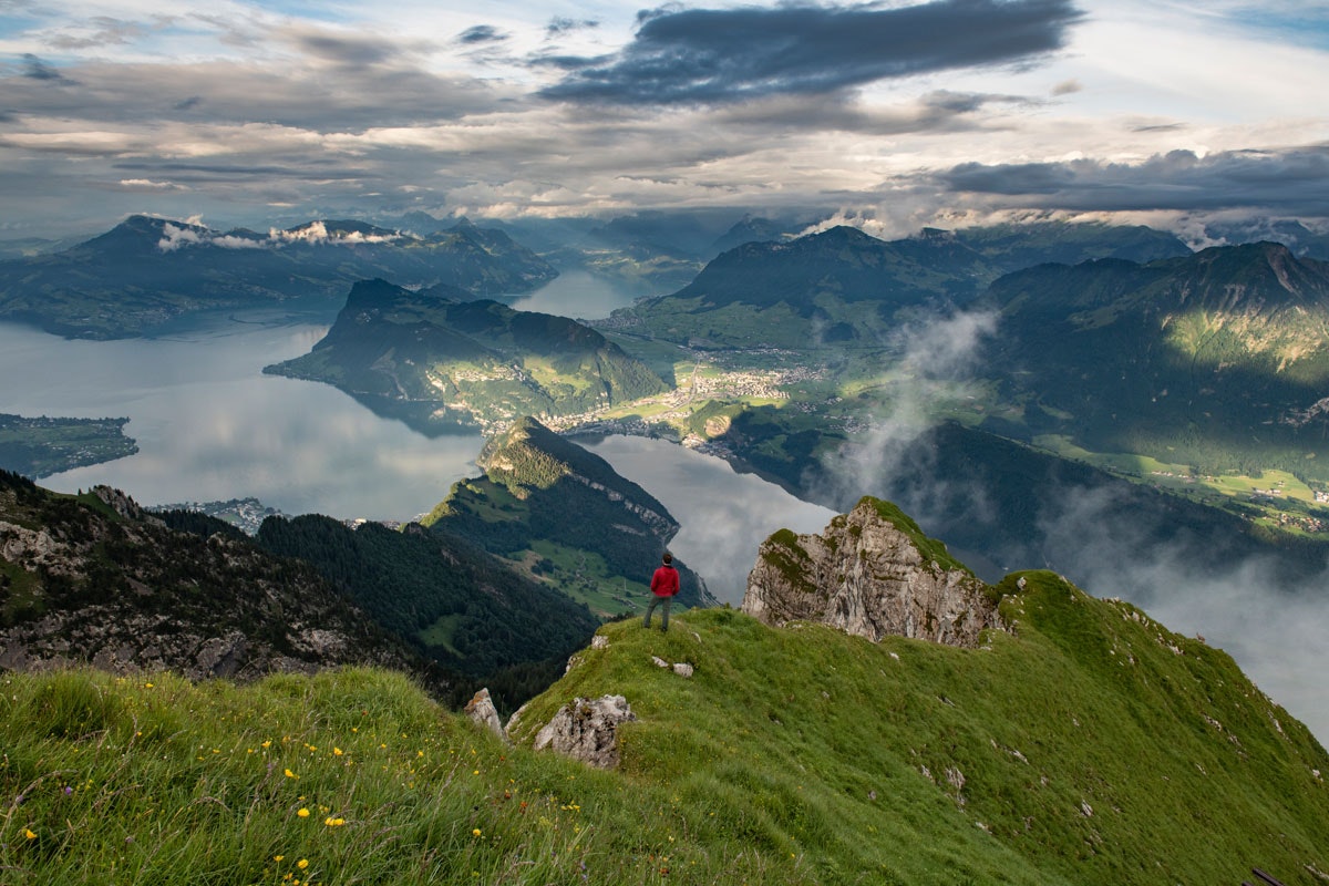 Camping International Sarnersee Giswil - Blick in die malerische Natur