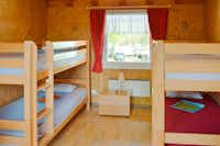 Camping International Sarnersee Giswil - Schlafbereich für vier Personen
