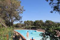 Camping International Valledoria  -  Poolbereich auf dem Campingplatz