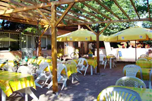 Camping Internazionale di Castel Fusano - Restaurant auf dem Campingplatz