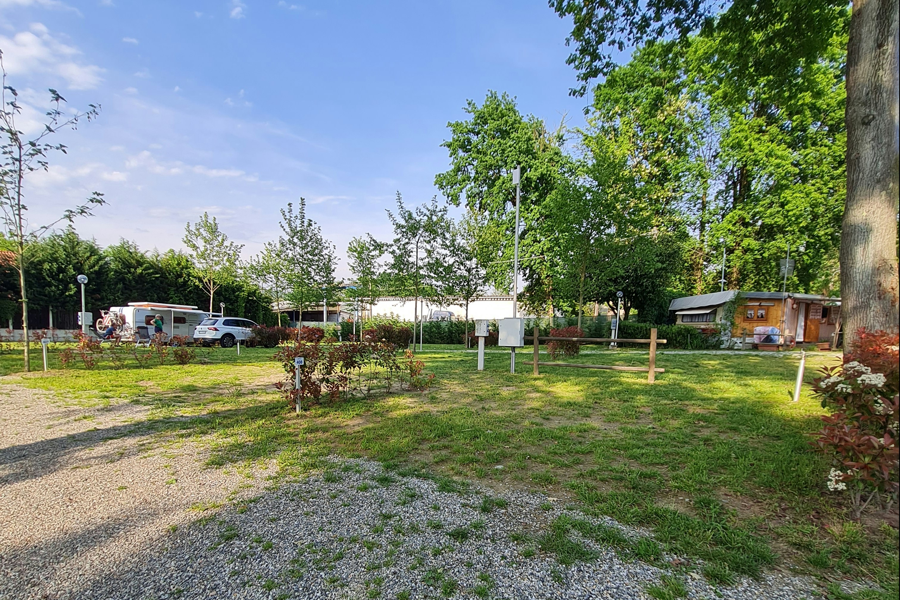 Camping Italia Lido - Standplätze auf dem Campingplatz