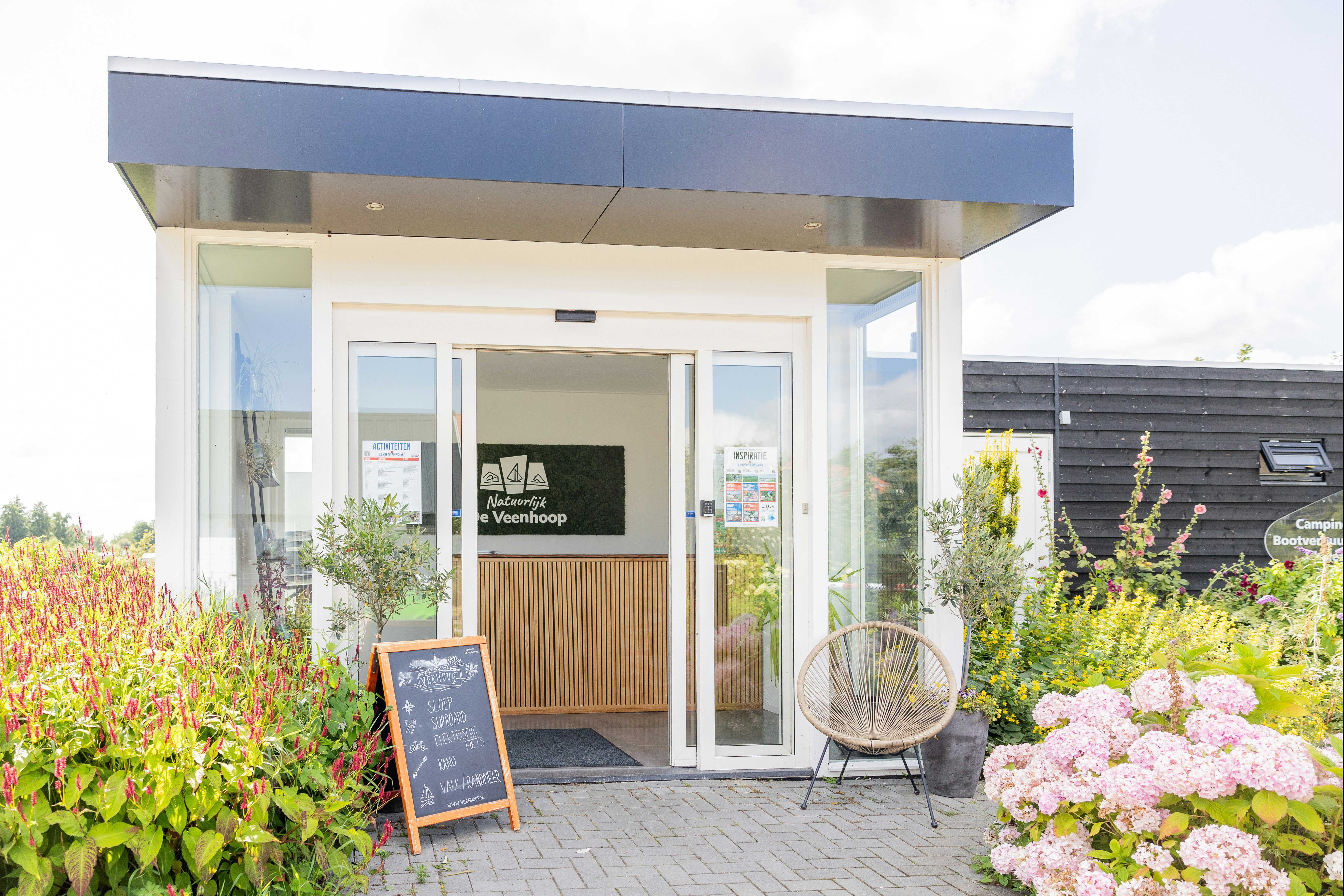 Natuurlijk de Veenhoop - Rezeption des Campingplatzes