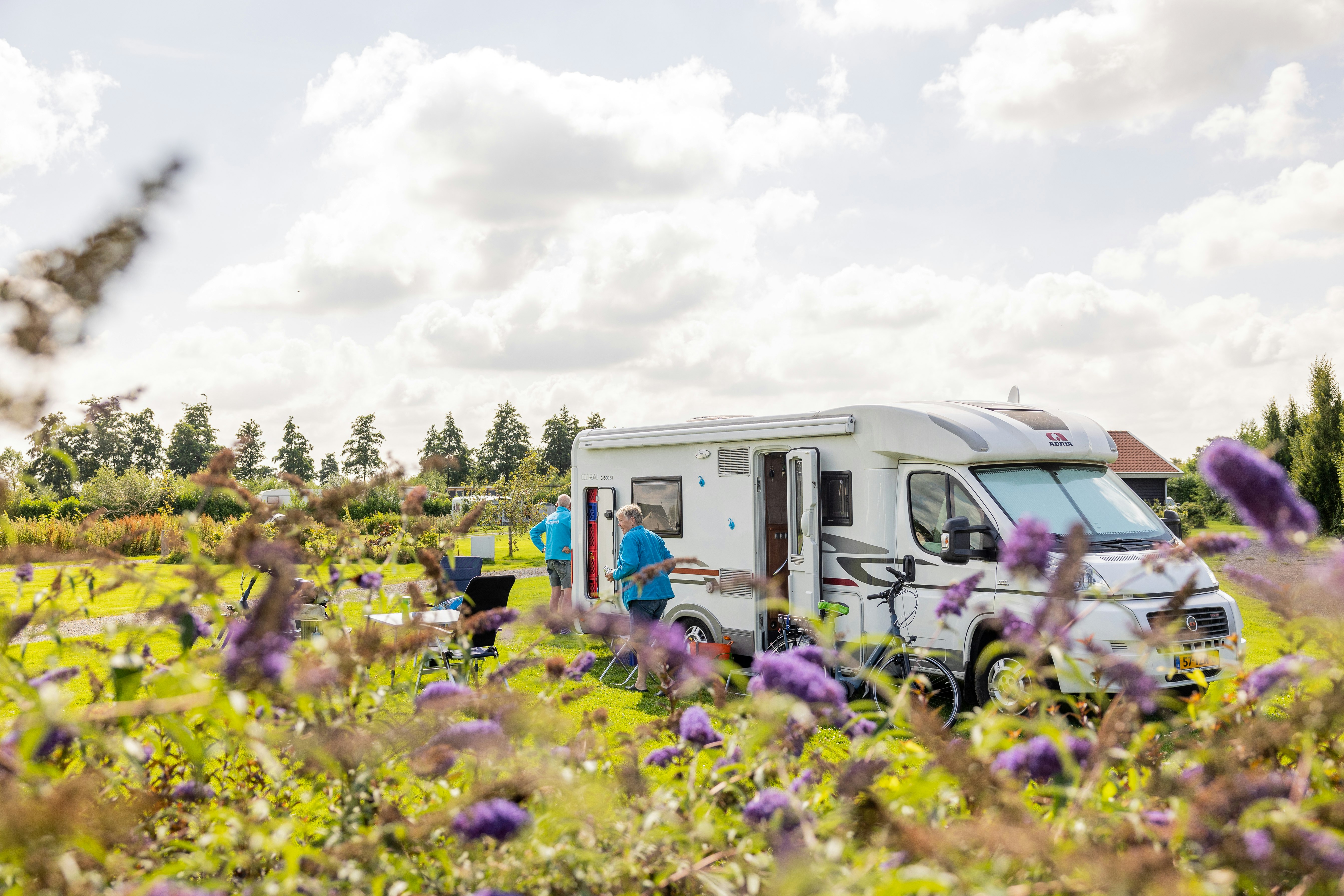 Natuurlijk de Veenhoop - Standplätze auf dem Campingplatz