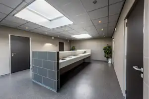 Camping Jagtveld - Sanitärbereich des Campingplatzes