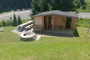 Camping Jaunpass - Mobilheime auf dem Campingplatz