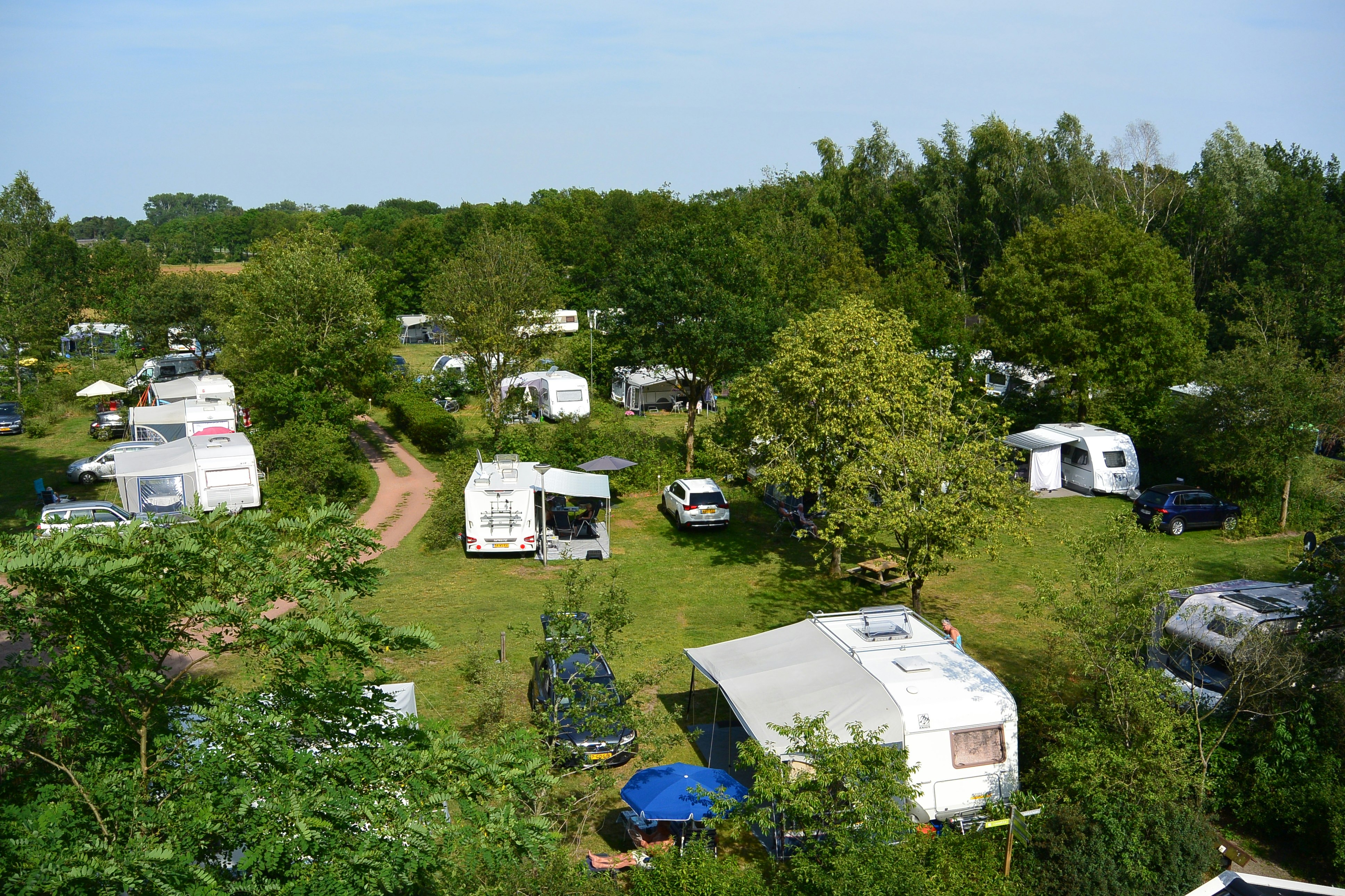 Camping Jelly's Hoeve (Adults Only) - Campingplatz aus der Vogelperspektive