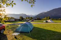JungfrauCamp - Zeltplätze auf dem Campingplatz