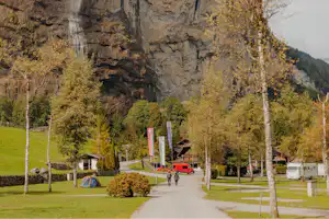 Camping Jungfrau - Blick auf die Natur in der Umgebung des Campingplatzes