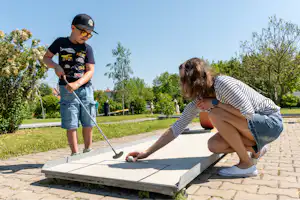 Camping Katzenkopf - Minigolfanlage auf dem Campingplatz