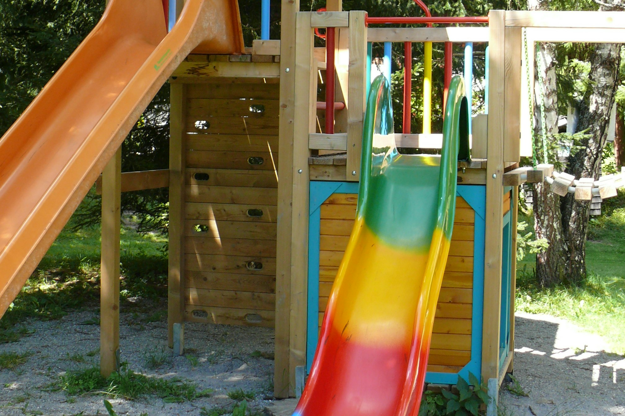 Camping Kaunertal - Spielplatz auf dem Campingplatz