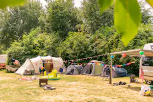 Camping Kemphaan - Zelten auf dem Campingplatz