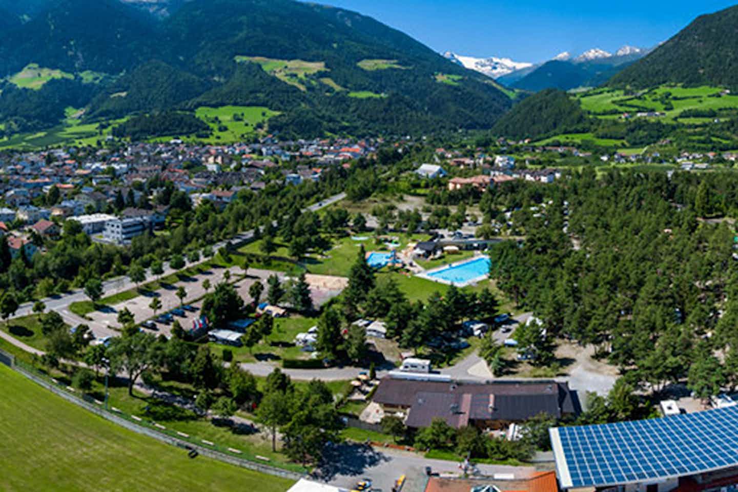 Camping Kiefernhain - Campingplatz aus der Vogelperspektive