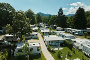 Camping Kirchzarten - Luftaufnahme des Campingplatzes