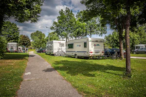 Camping Klagenfurt am Wörthersee - Standplätze im Grünen auf dem Campingplatz