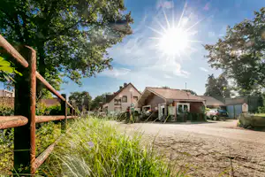 Familiecamping Klein Canada Camping Klein Canada - Einfahrt des Campingplatzes