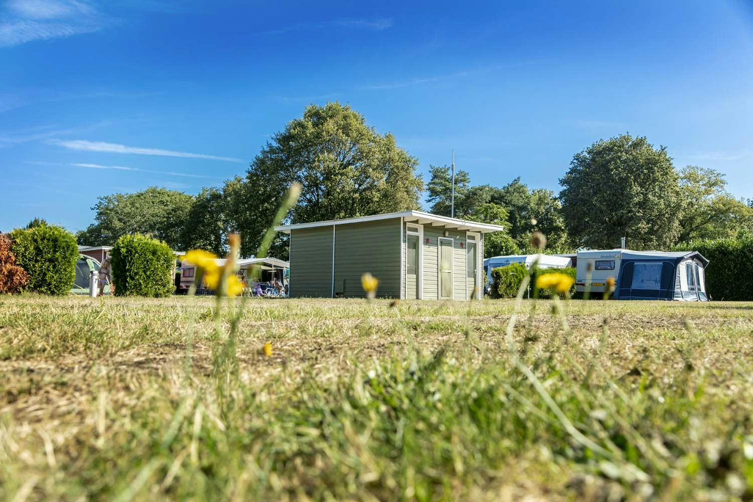Familiecamping Klein Canada  Camping Klein Canada - Standplätze auf dem Campingplatz